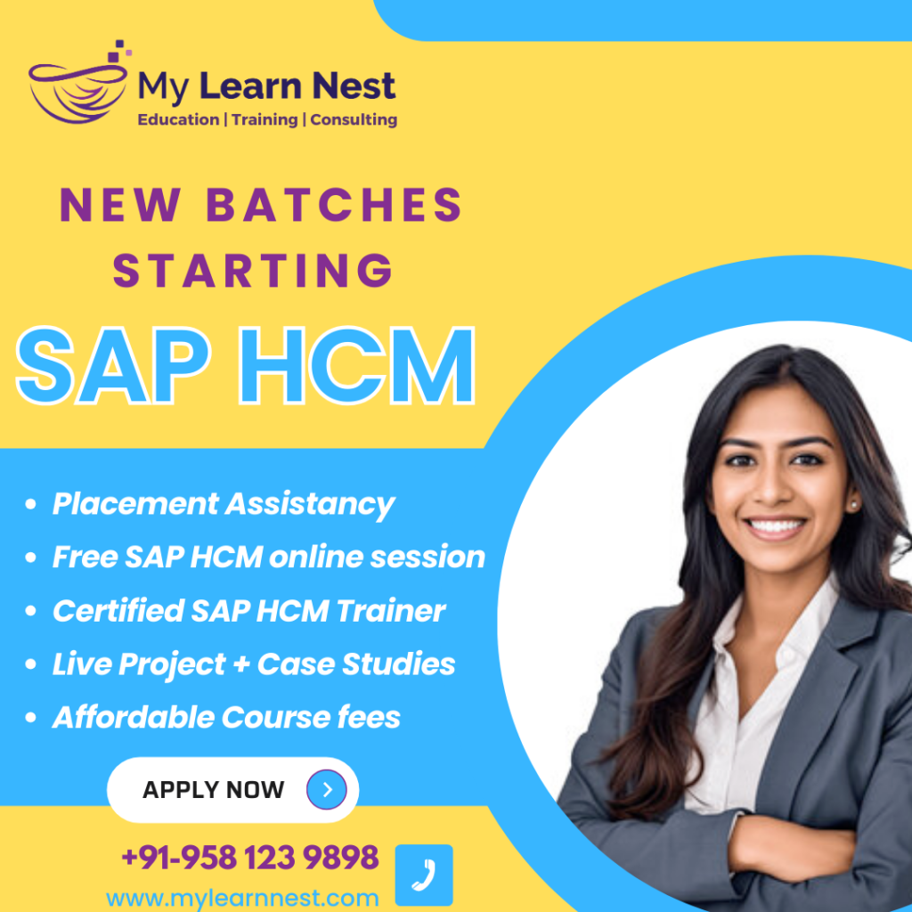 SAP HCM Classroom and Online Training