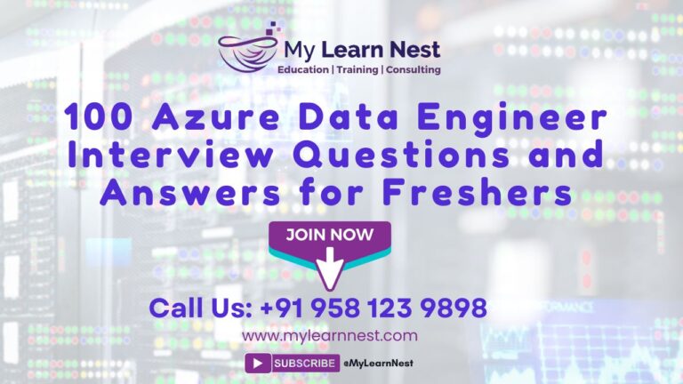 Azure Data Engineer interview questions and answers for freshers.