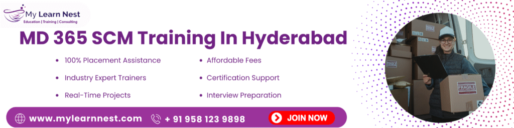 MD 365 SCM Training In Hyderabad