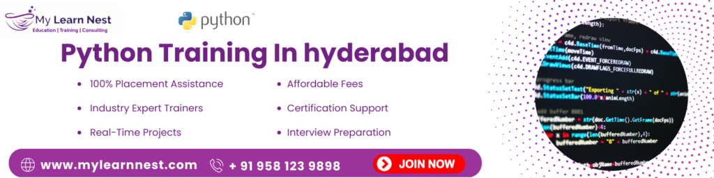 Python Training In Hyderabad