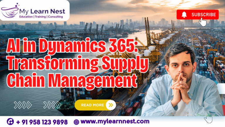 AI in Dynamics 365 Transforming Supply Chain Management