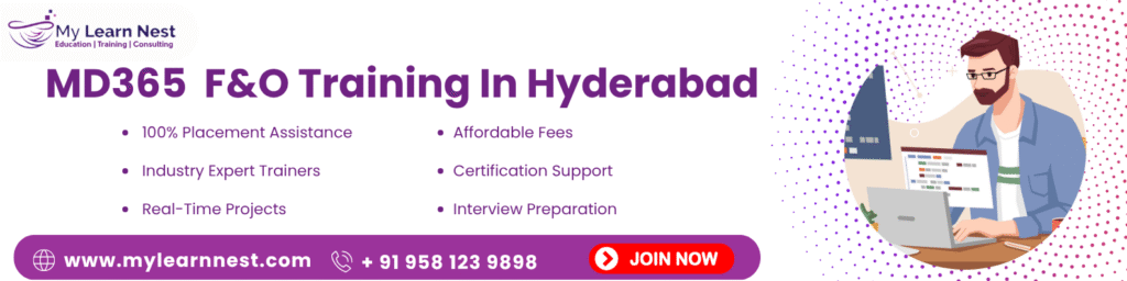 MD365 F&O Training In Hyderabad