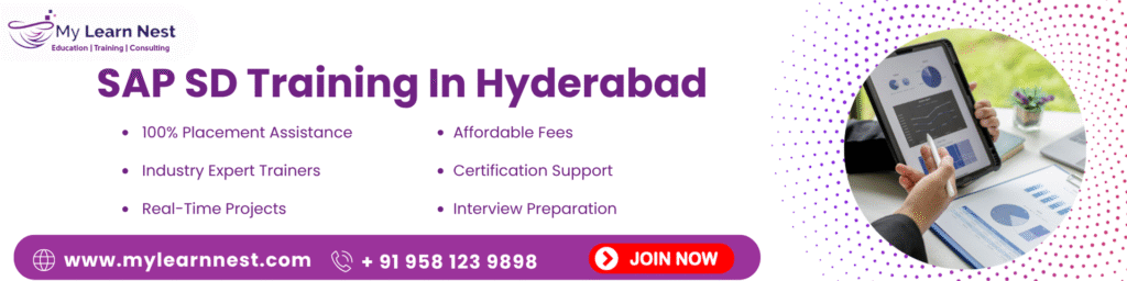 SAP SD Training In Hyderabad