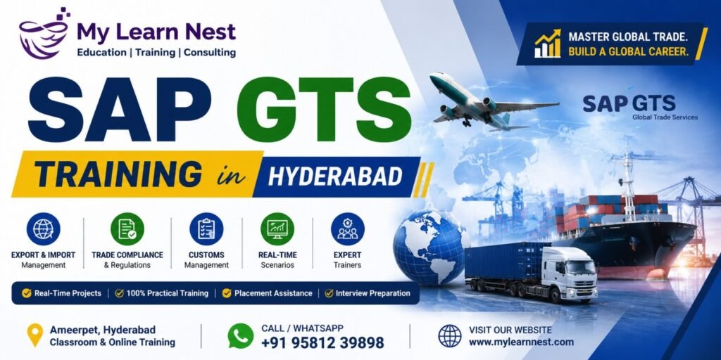 SAP GTS Training in Hyderabad