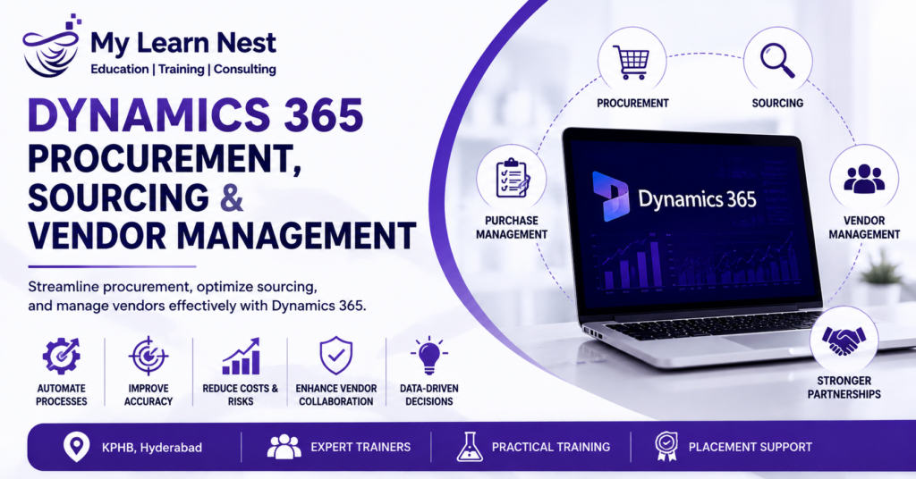 Dynamics 365 Procurement Sourcing and Vendor Management