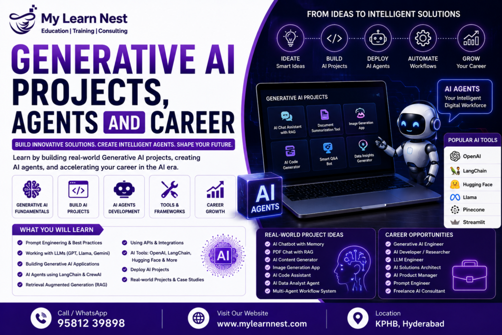 Generative AI Projects Agents and Career Training