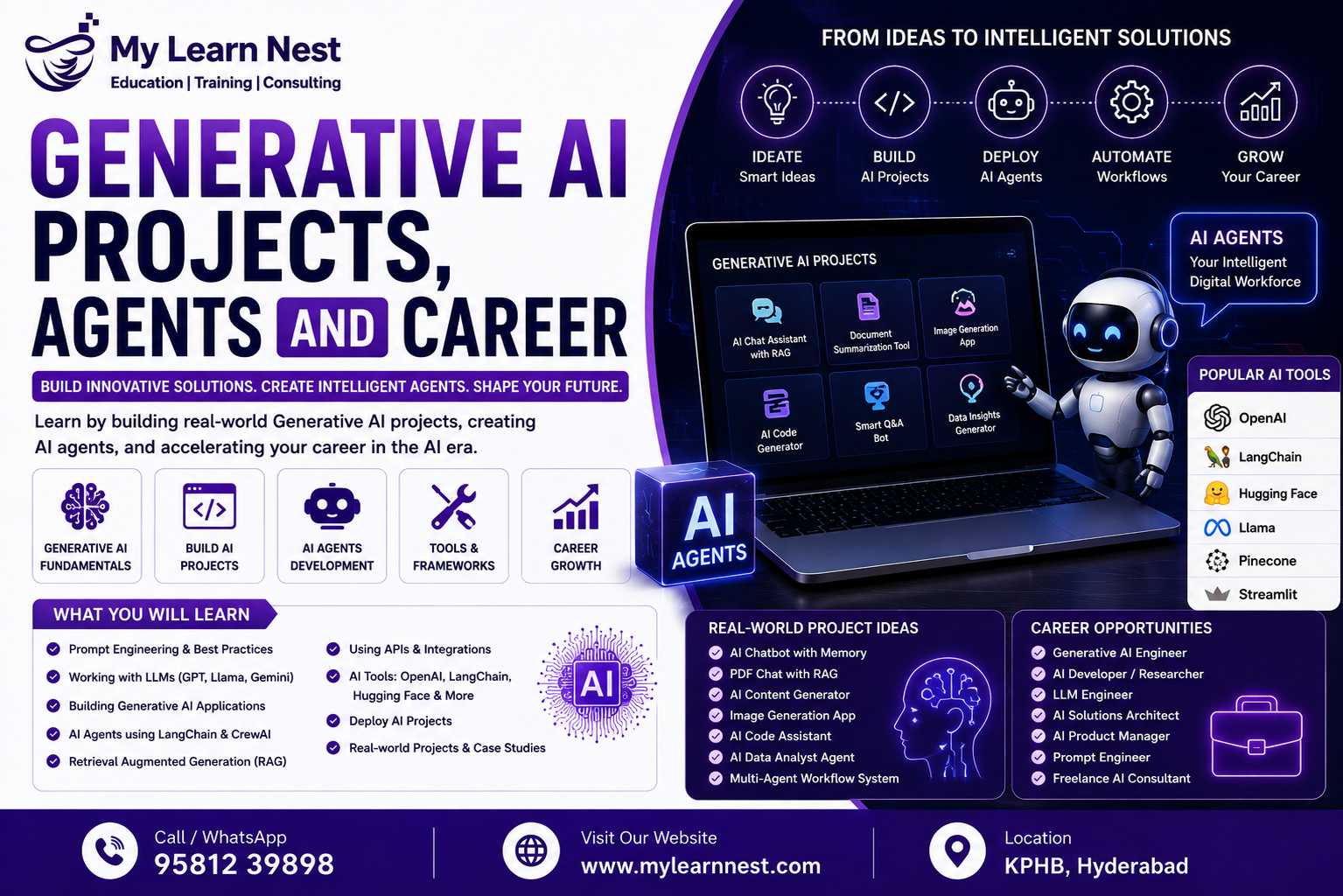 Generative AI Projects Agents and Career Training