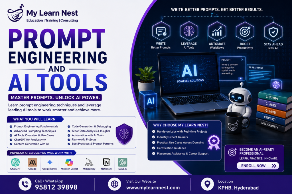 Prompt Engineering and AI Tools Training