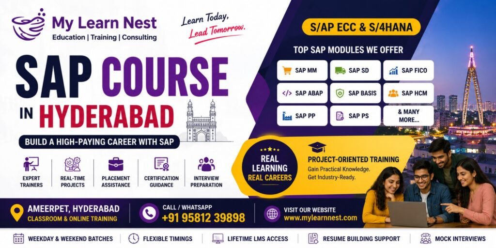 SAP Course in Hyderabad