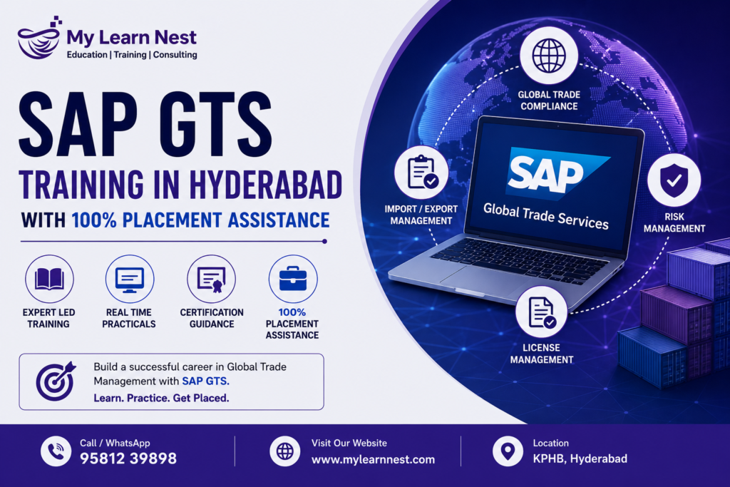 SAP GTS Training in Hyderabad
