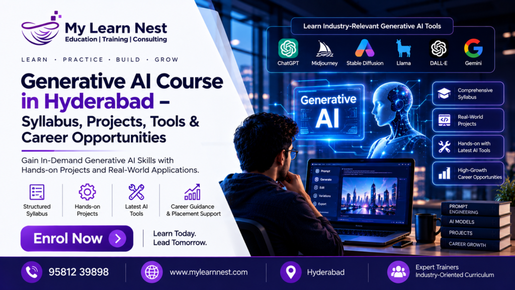 Generative AI Course in Hyderabad Syllabus and Projects