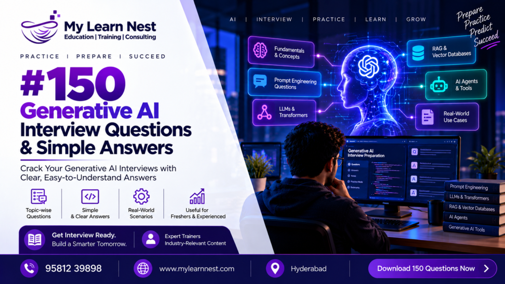 150 Generative AI Interview Questions and Answers