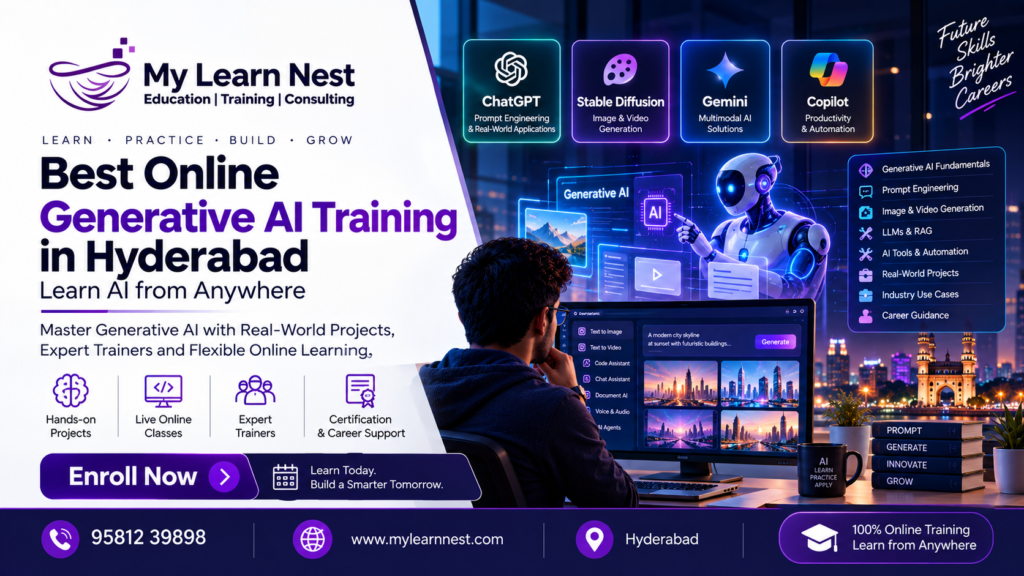 Best Online Generative AI Training in Hyderabad