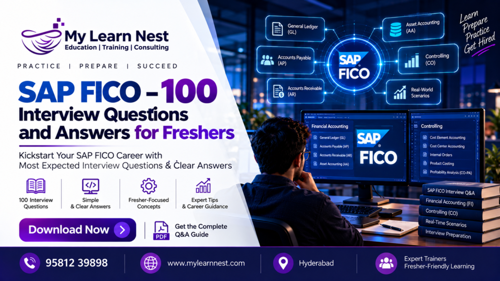 SAP FICO 100 Interview Questions and Answers for Freshers
