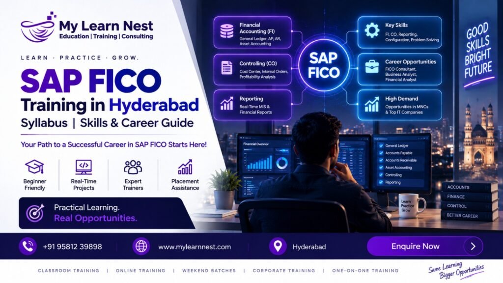 SAP FICO Training in Hyderabad at My Learn Nest Training Academy