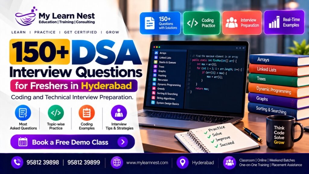 DSA Interview Questions for Freshers in Hyderabad