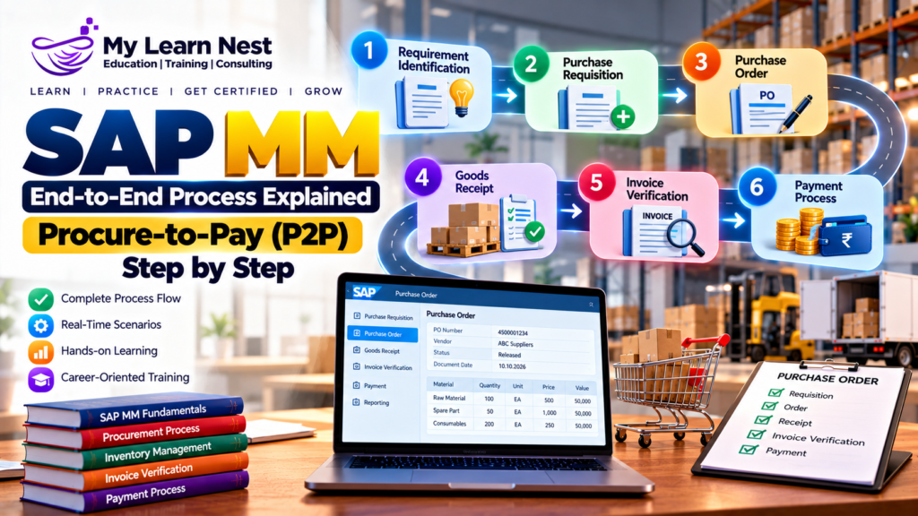 SAP MM End-to-End Procure-to-Pay Process Explained Step by Step